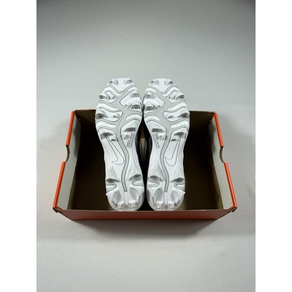 New Men’s Size 11.5 Black White Nike Huarache 4 KYSTN Baseball Cleats DJ6524 001 - Picture 9 of 10